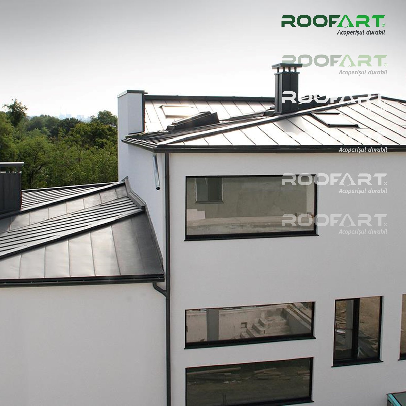 Acoperiș tablă fălțuită